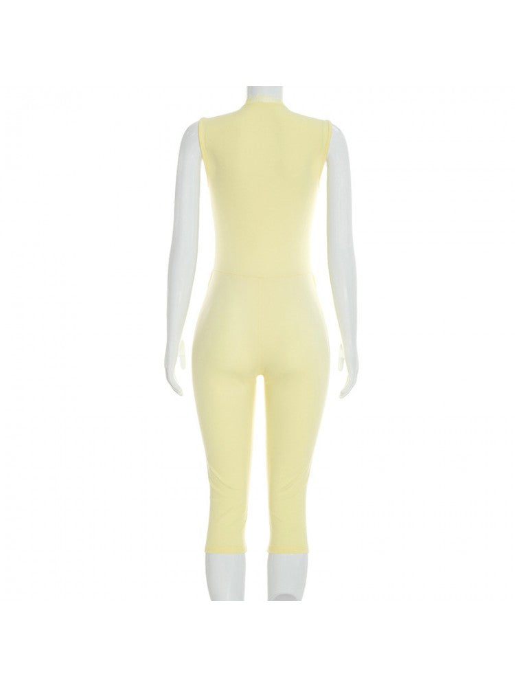 Daisy Capri Romper