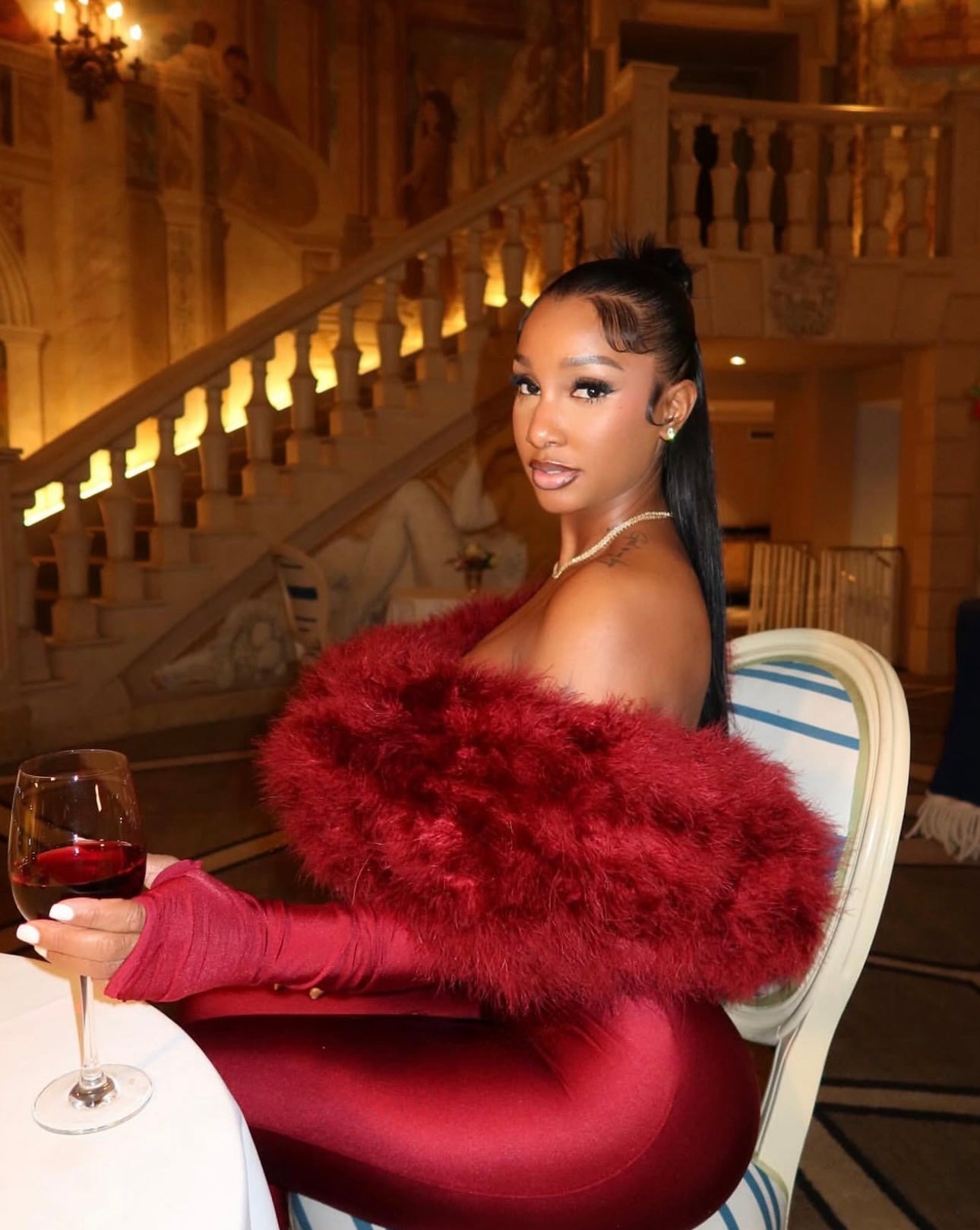 Crimson Seduction Jumpsuit