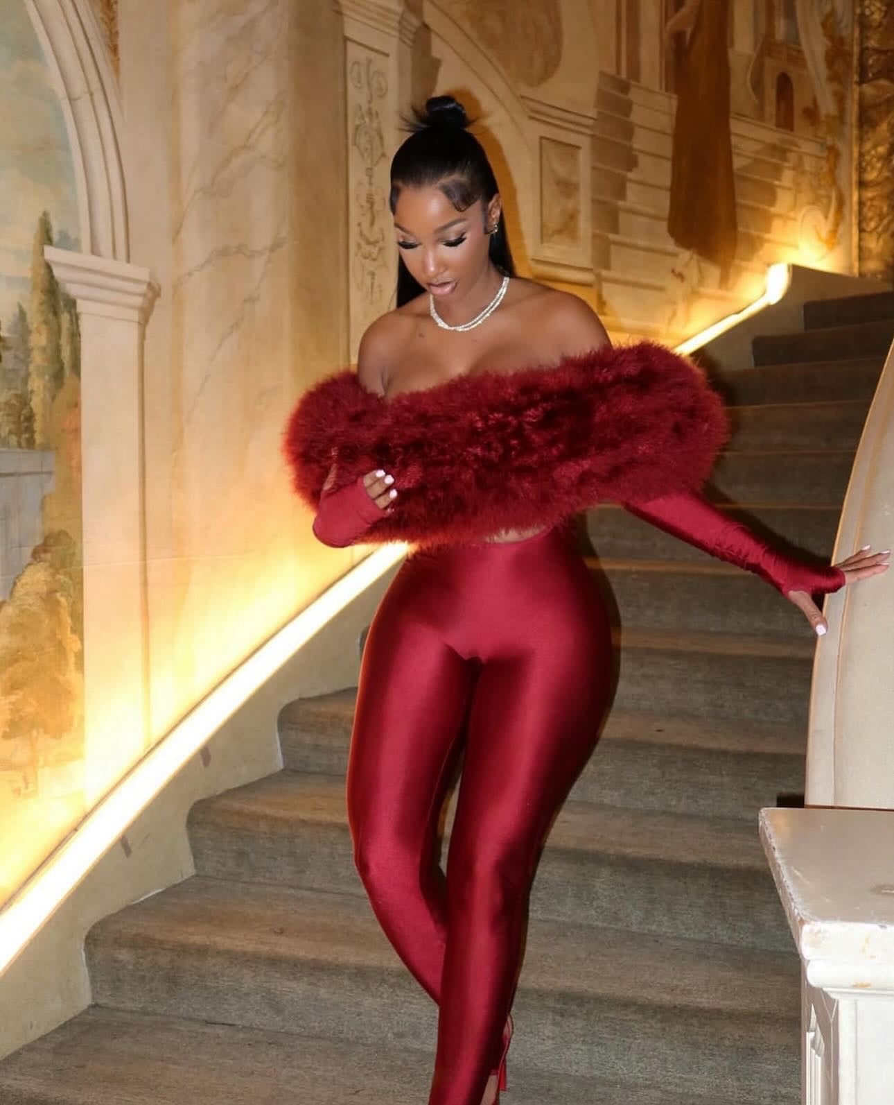 Crimson Seduction Jumpsuit