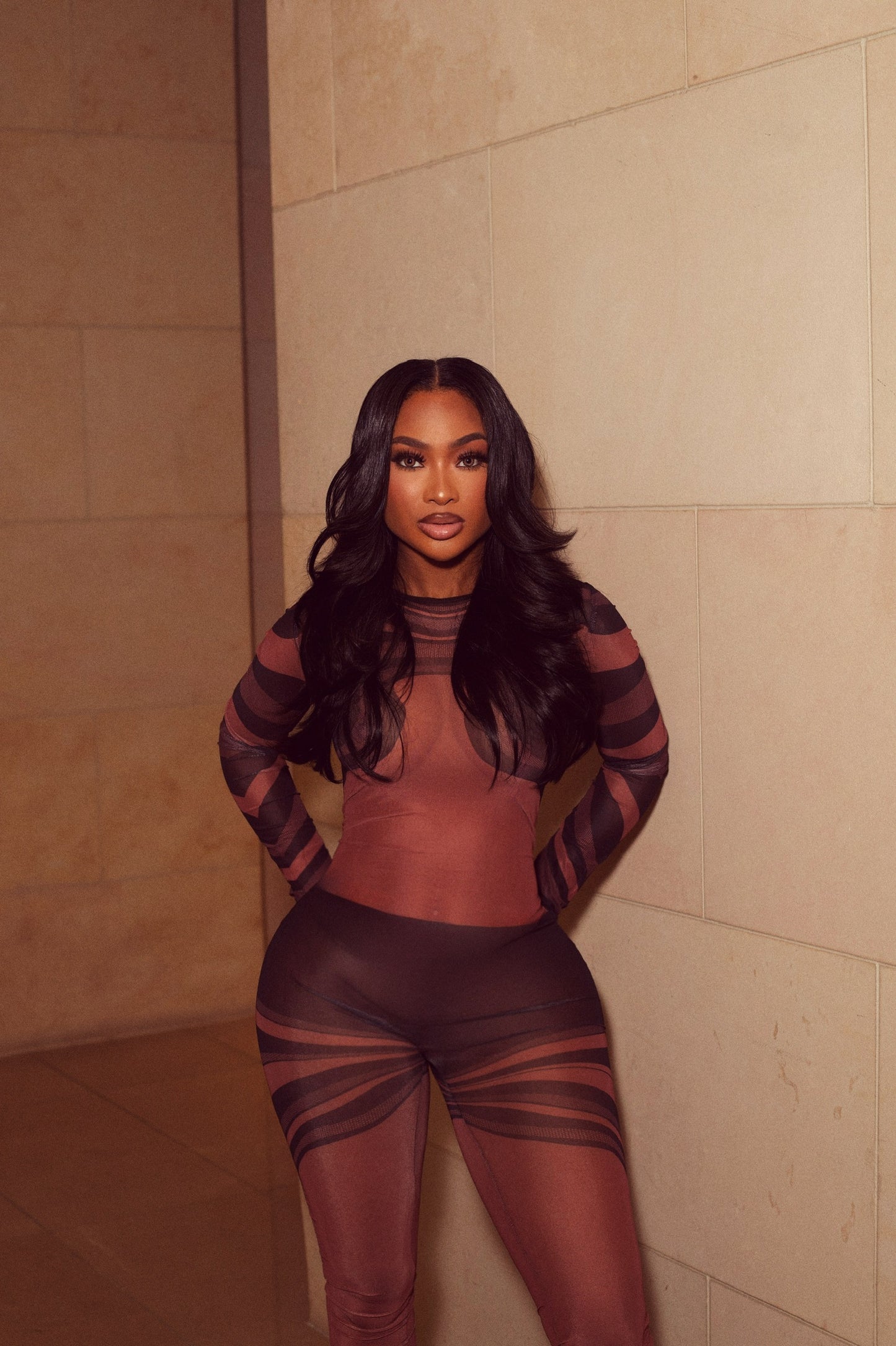 Swirl String Jumpsuit