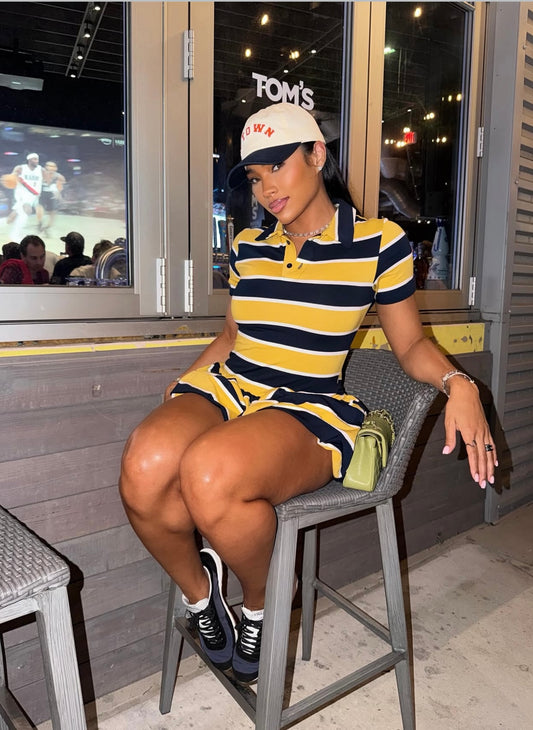 Nothing But Stripes Dress