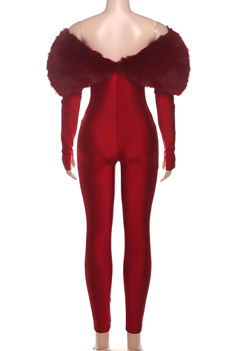Crimson Seduction Jumpsuit