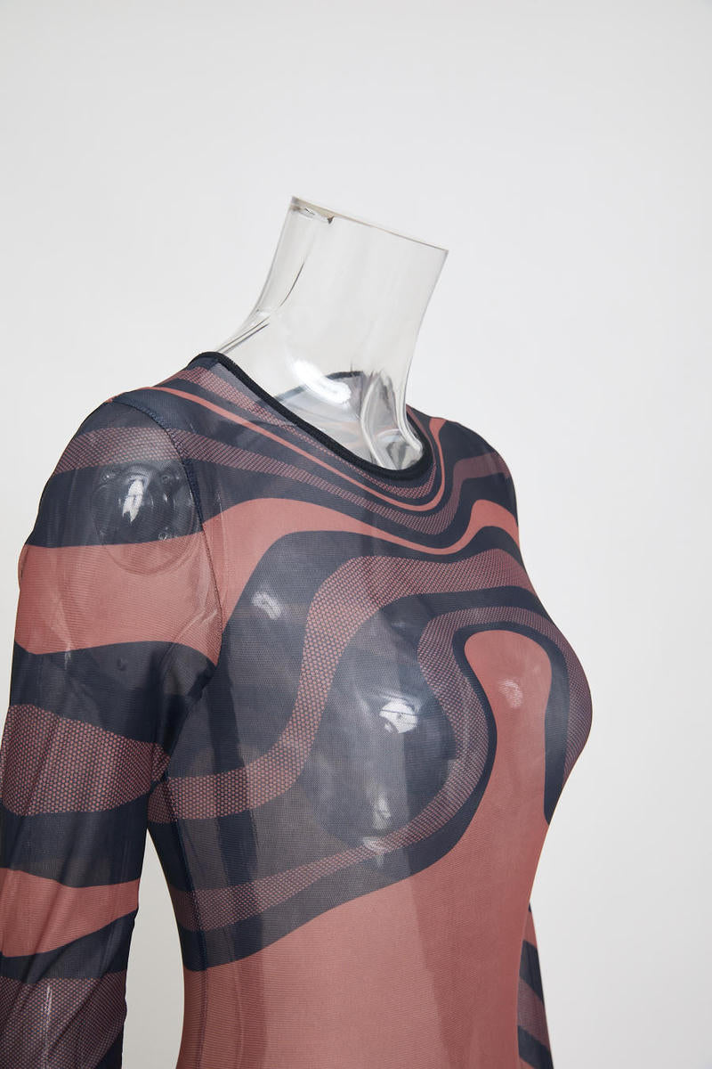 Swirl String Jumpsuit