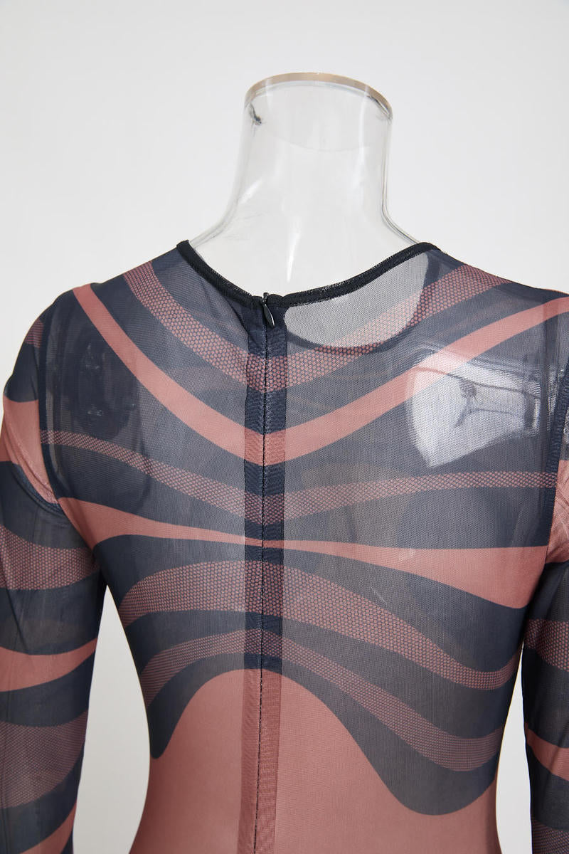 Swirl String Jumpsuit