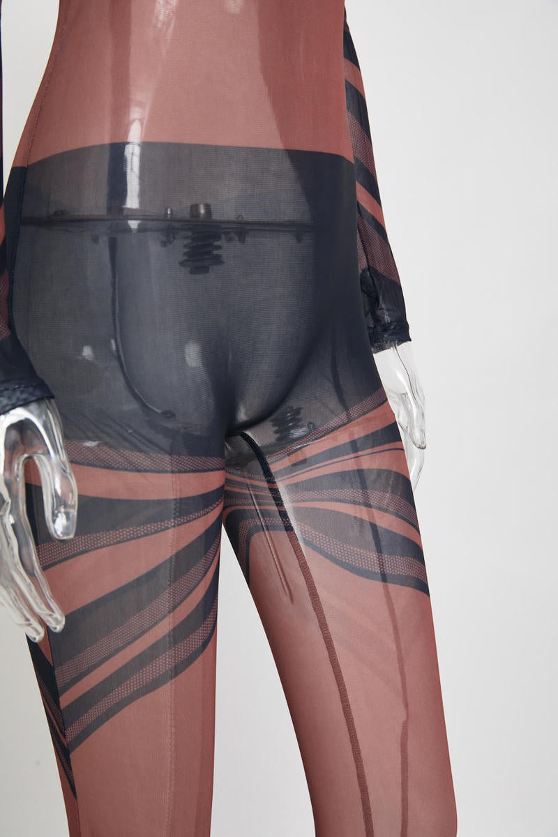 Swirl String Jumpsuit