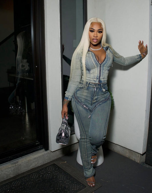 Light Zip Jacket & Pants Set