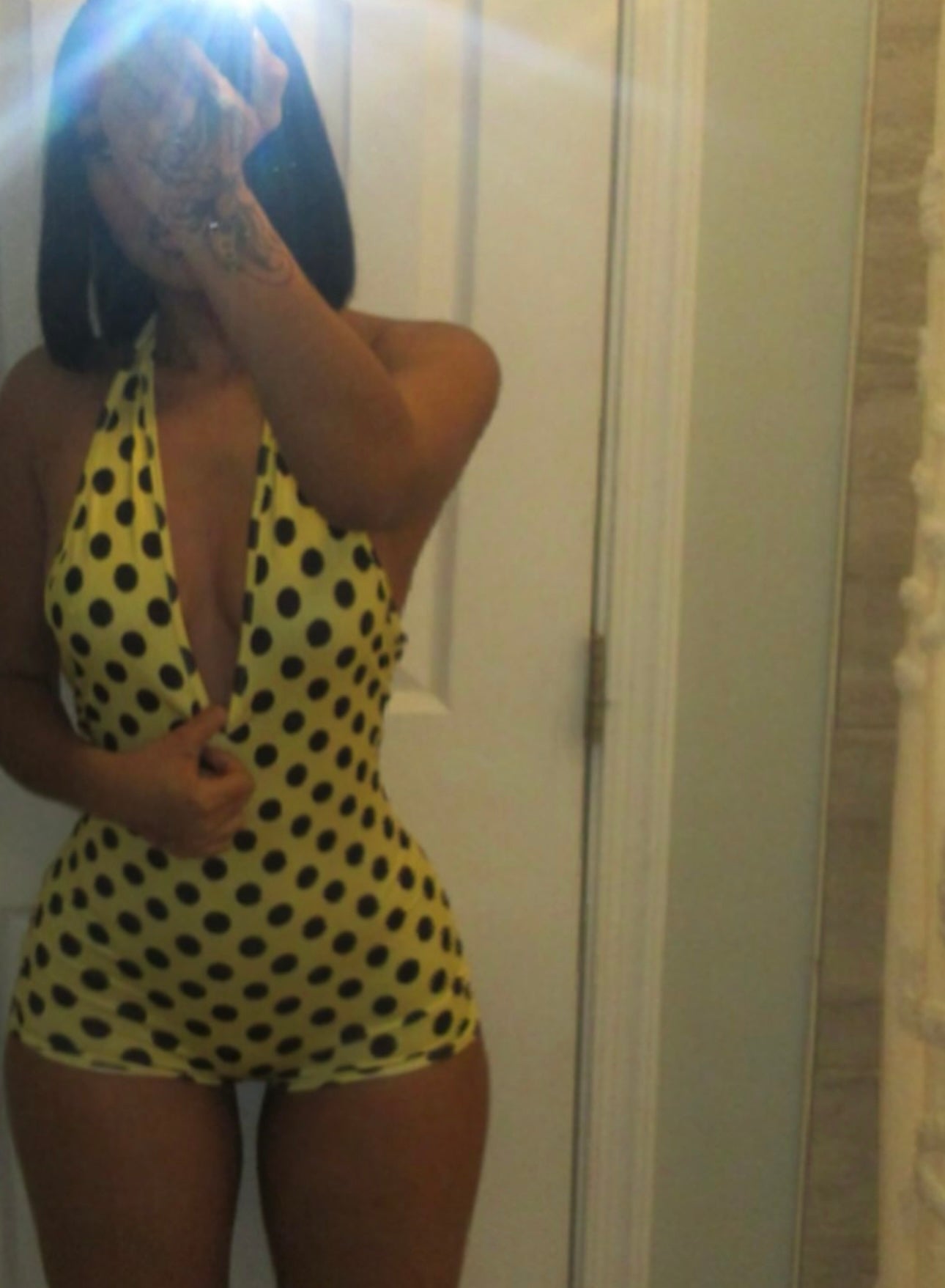 Dotted Romper