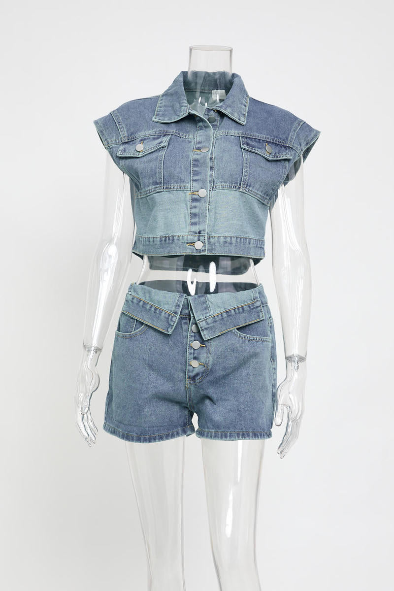 Exposed Denim Set