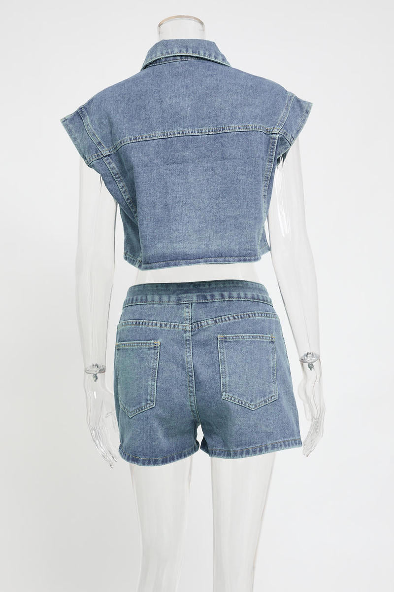Exposed Denim Set