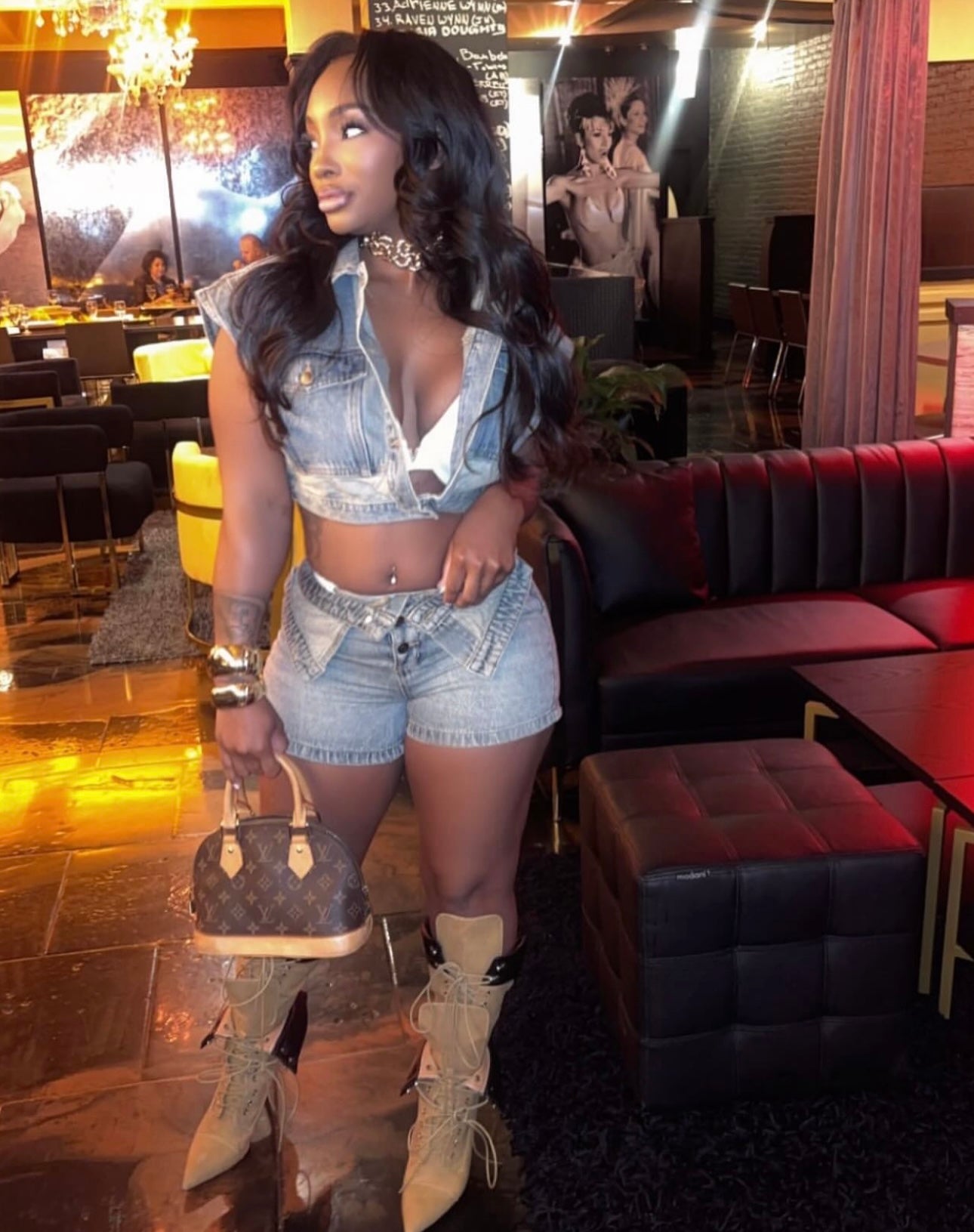 Exposed Denim Set